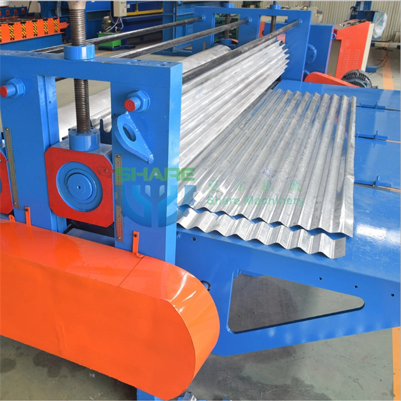 Self Lock Corrugate Roof Tile Sheet Roll Forming Machine Steel Soil Corrugate Sheet Rool Forming Machine