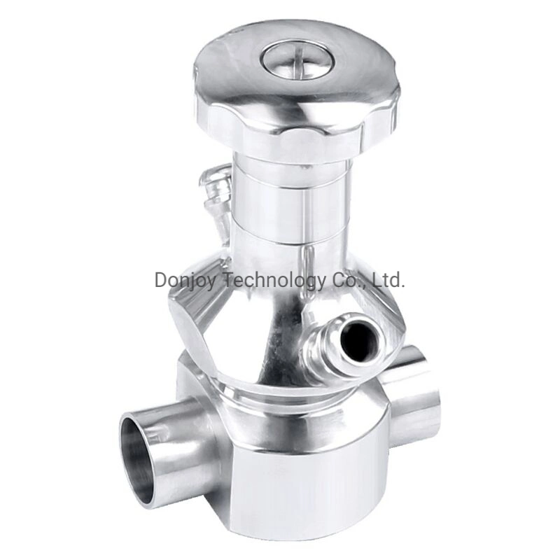 Donjoy Hygienic Stainless Steel Aspetic Sample Valve with Handle