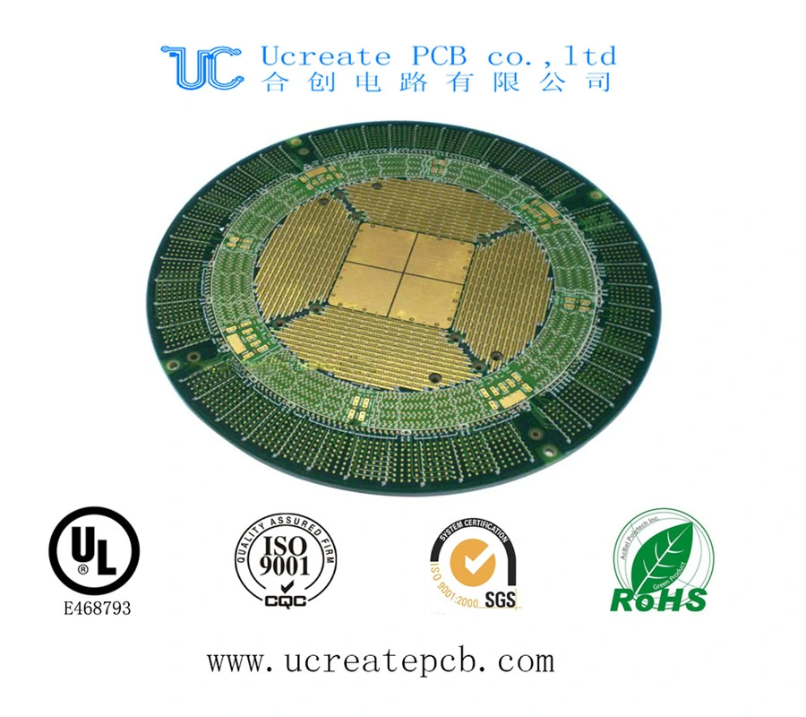 PCB Manufacturers PCBA Assembly Printed Circuit Board Supplier Green Silver Telecom Wireless PCB