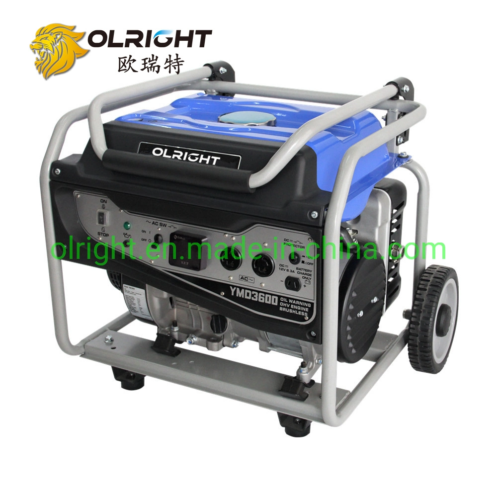 2.5kw Recoil/Key Start Portable Gasoline Generator with YAMAHA Type Engine Gt200