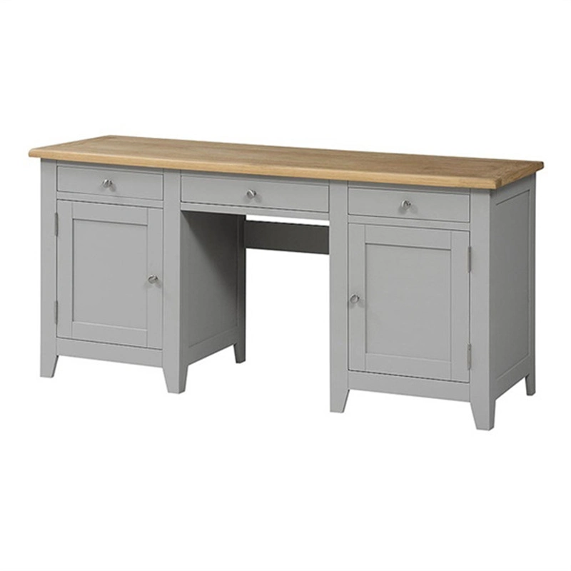 Hot Sales Office Furniture Double Pedestal Desk Office Study Desk