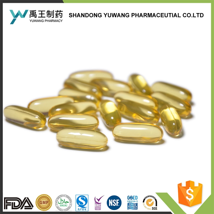 Brc/NSF/Fos Yuwang High Quality Factory Supply Brc FDA Certificated Fish Oil Softgel in Bulk