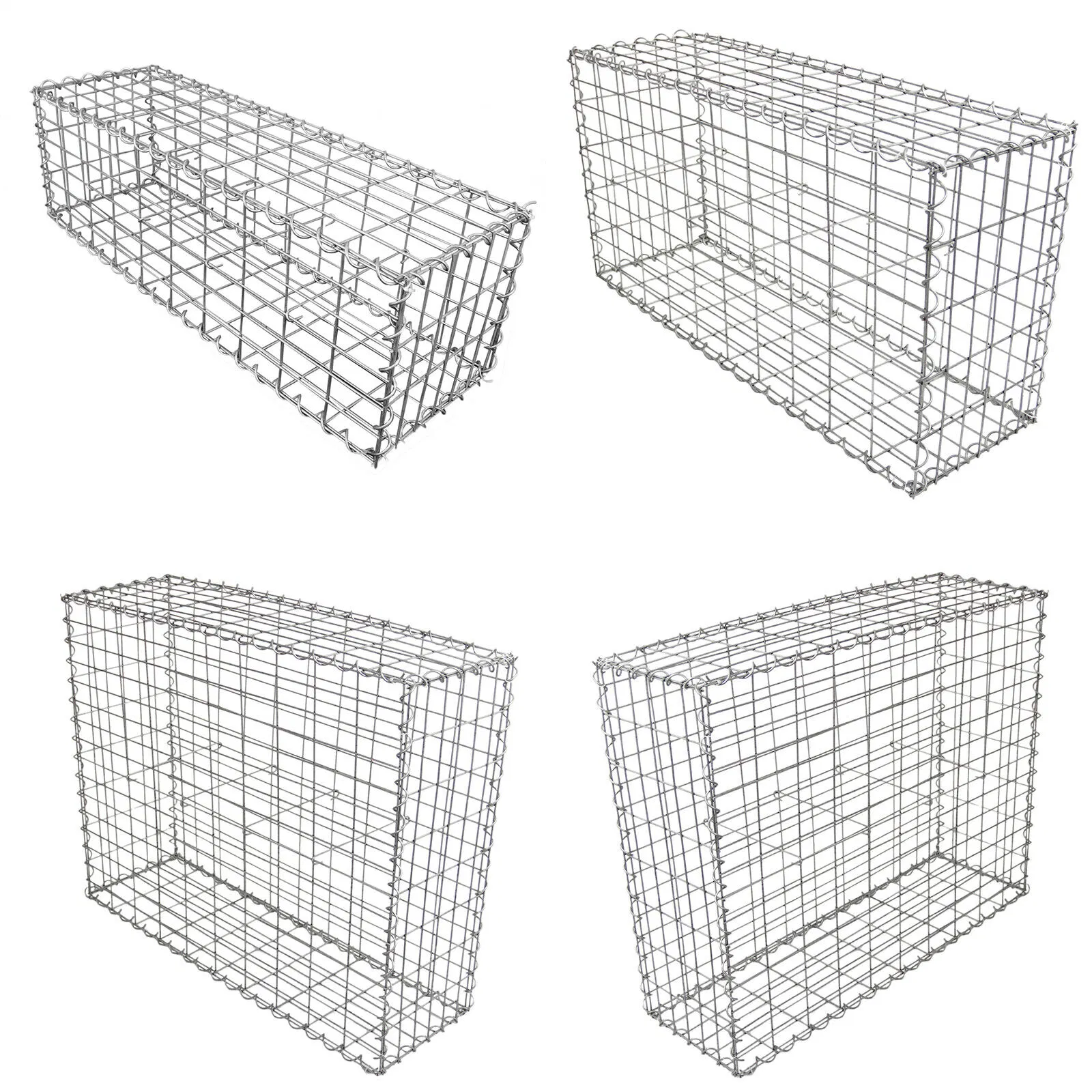 3*1*1m Yingkang Factory Supply Galvanized Welded Wire Mesh Gabion Boxe Gabion Wall