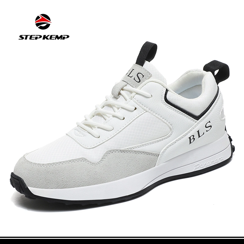 Los hombres Casual transpirable forro de malla cómodo desodorante Sweat-Absorbent Sneakers zapatos deportivos Ex-22c4205