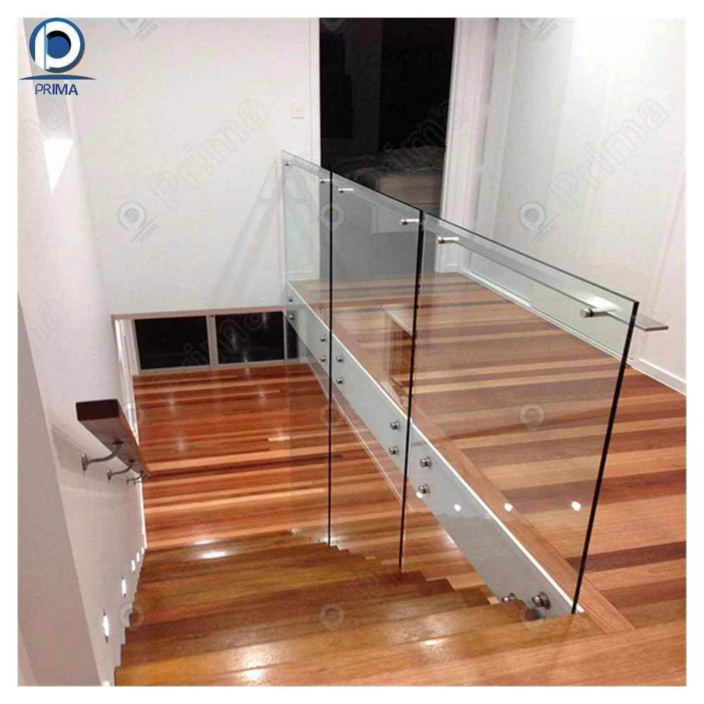 Outdoor Tempered Glass Balustrade for Balcony Glass Railing Handrails