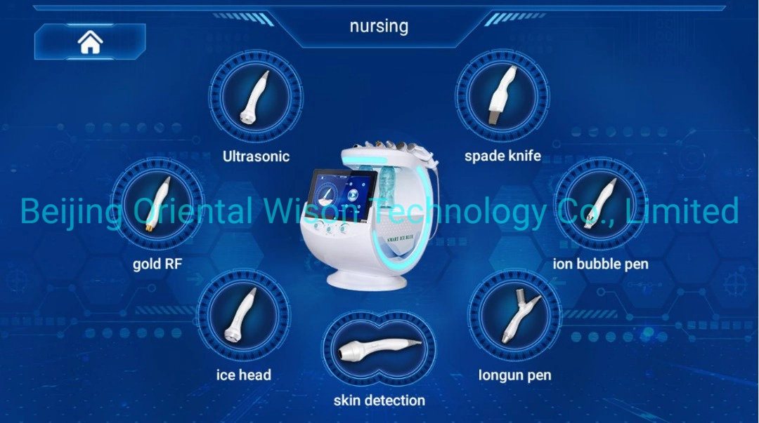 تقنية Microdermcشط البشرة تقشير البشرة من الجلد Derma-Facial Machine باستخدام محلل الماسح الضوئي للبشرة