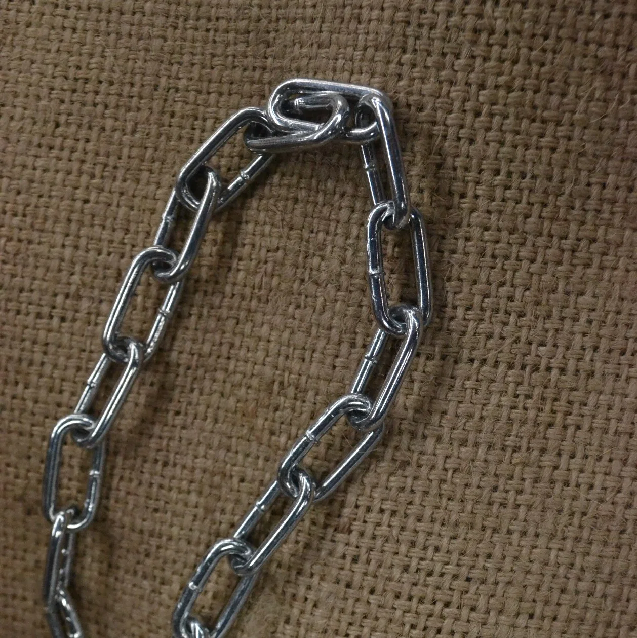 Electric Galvanized/Hot DIP Galvanized DIN5685c Steel Chain