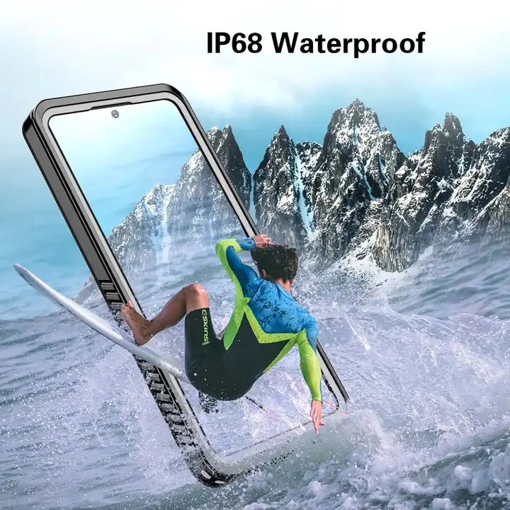 IP68 Sand Dust Shock Water Proof Support Wireless Charge Underwater Waterproof Mobile Phone Case Cover for Samsung Note 20