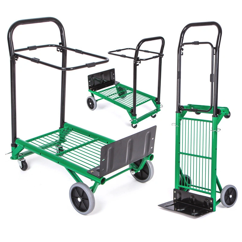 Top Seller Asia Gardening Trolley Cart Folding Push Cart