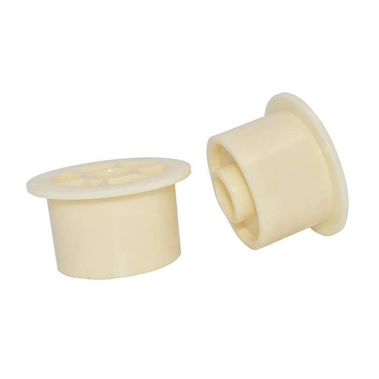 Custom Plastic Parts Nylon Flange Head Bushing Sleeve