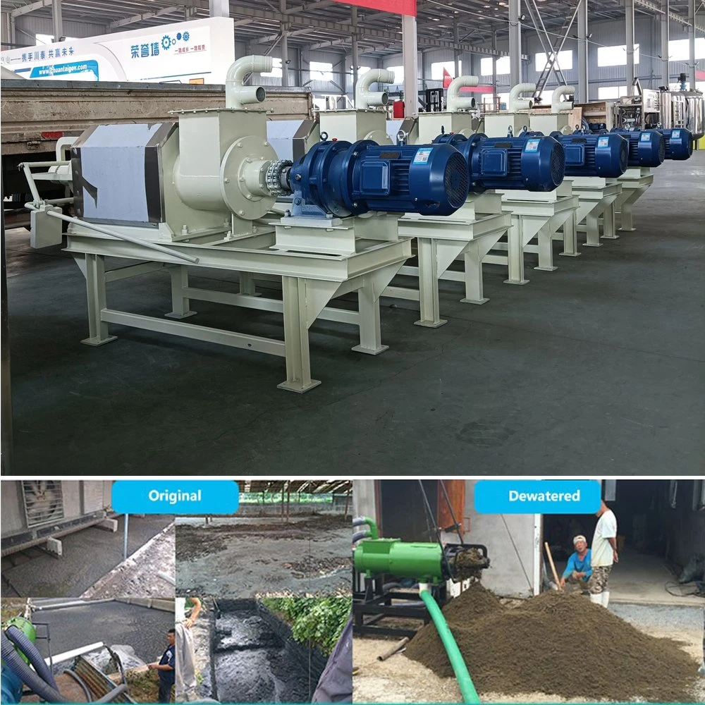 Juice Solid Liquid Digestate Separation Separator Manure Process