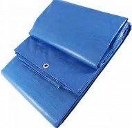 Tarpaulin azul resistente a la intemperie tarpa azul tratada con UV