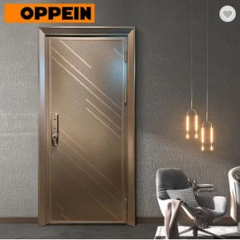 Oppein Guangzhou Factory Double-Layer Steel Security Exterior Doors