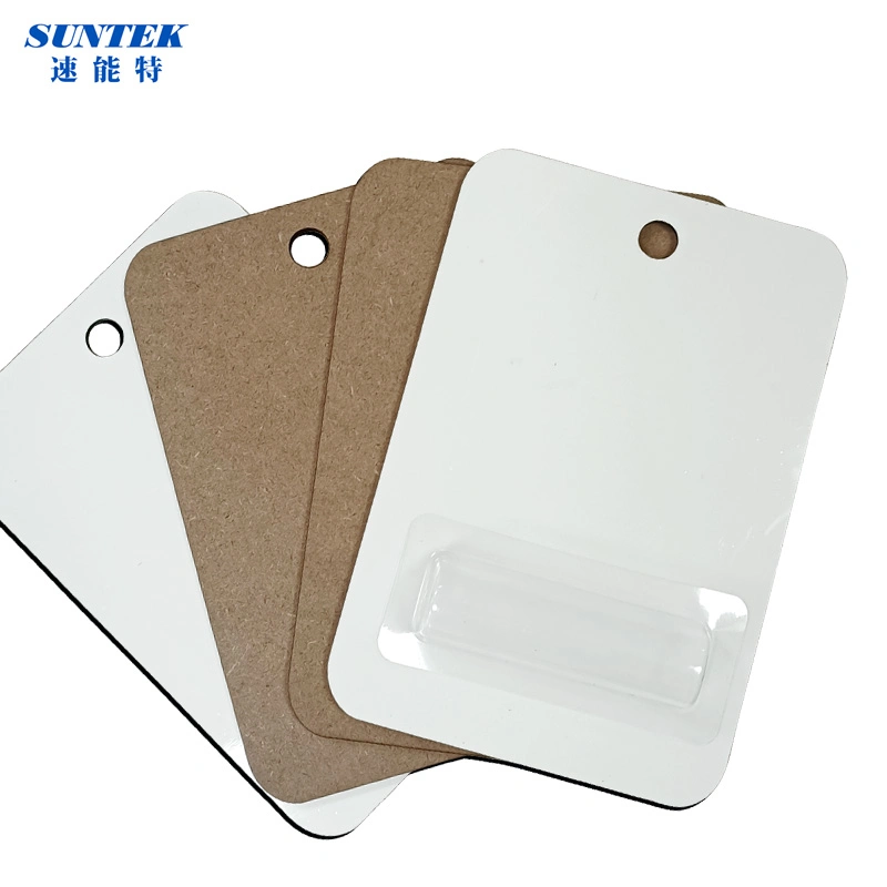 Hot Gift Cash Card Sublimation MDF Card Holder Blank Wood Card and Money Holder