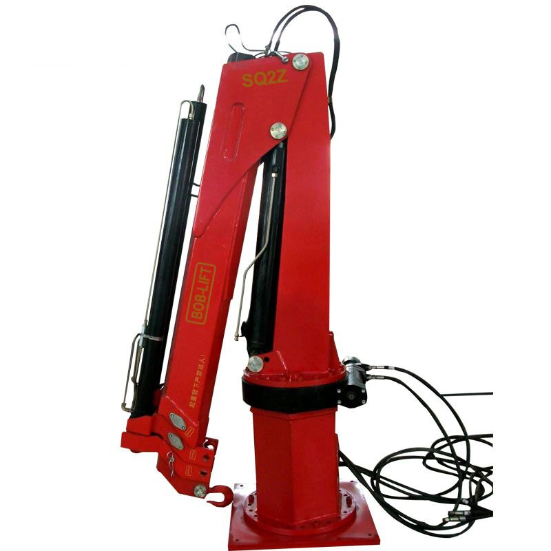 Electric Motor Hydraulic Crane Knuckle Boom Marine Manufacturer