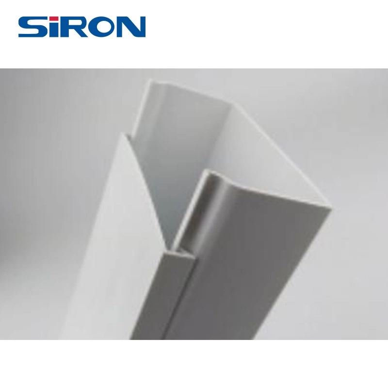 Siron G014 White PVC Plastic Enclosed Slot Cable Tray/Cable Duct Trunking with RoHS