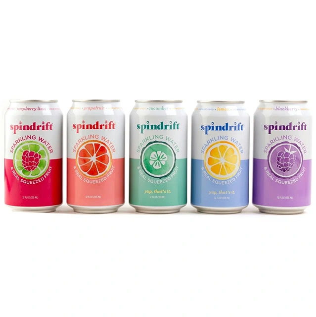 330ml de marca personalizada sabor a fruta Soda Água Espumante Bebidas Carbonatadas Pet bebidas engarrafadas Co-Packing Factory