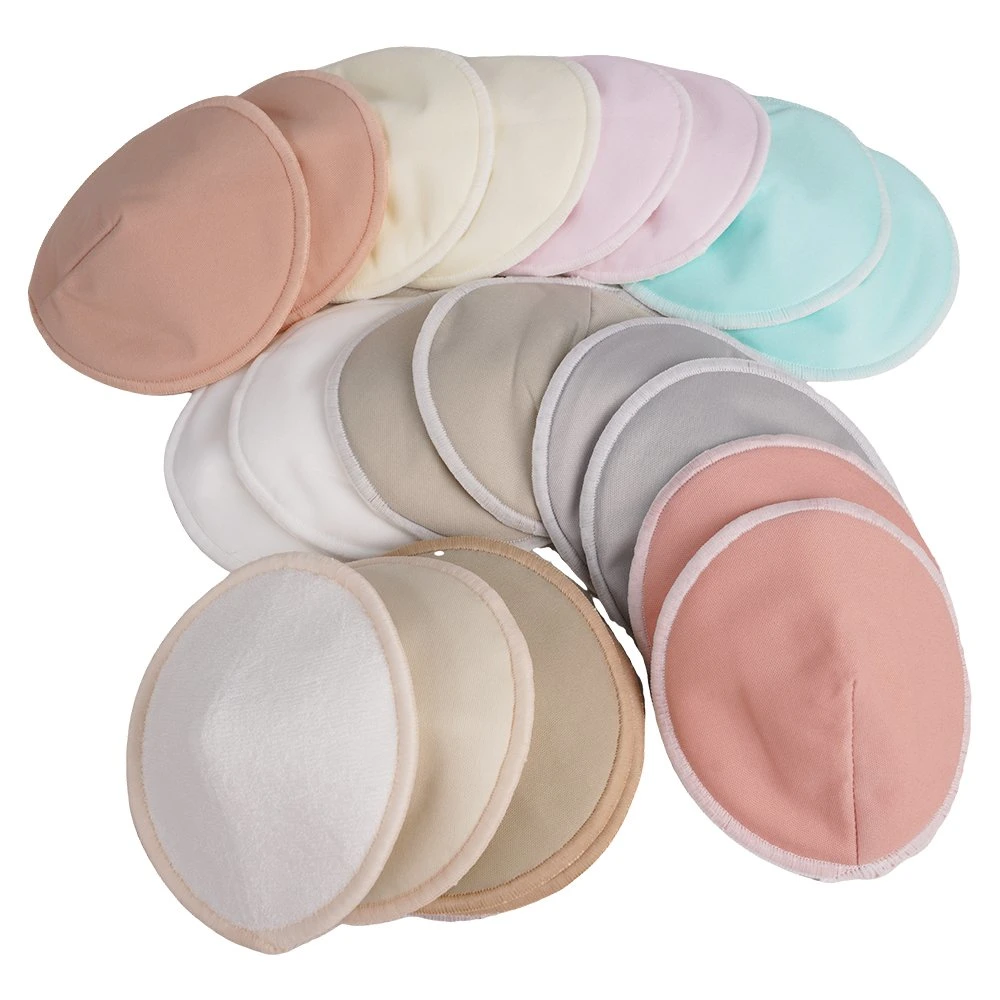 Hypoallergenic Light Weight Lint Free Baby Washable Reusable Breasfeeding Nursing Pads