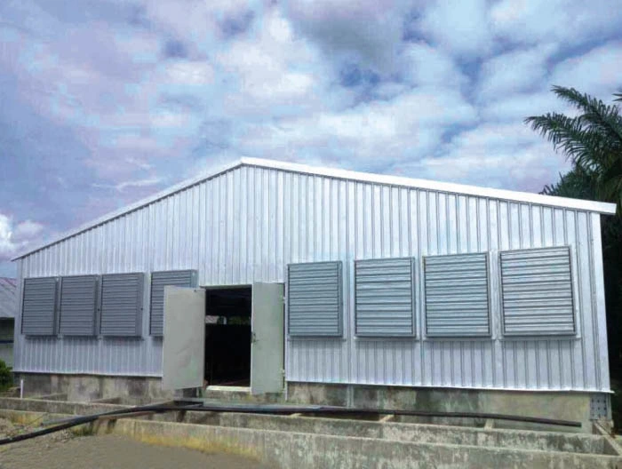 Chicken House and Complete Set of Broiler Breeding Equipment