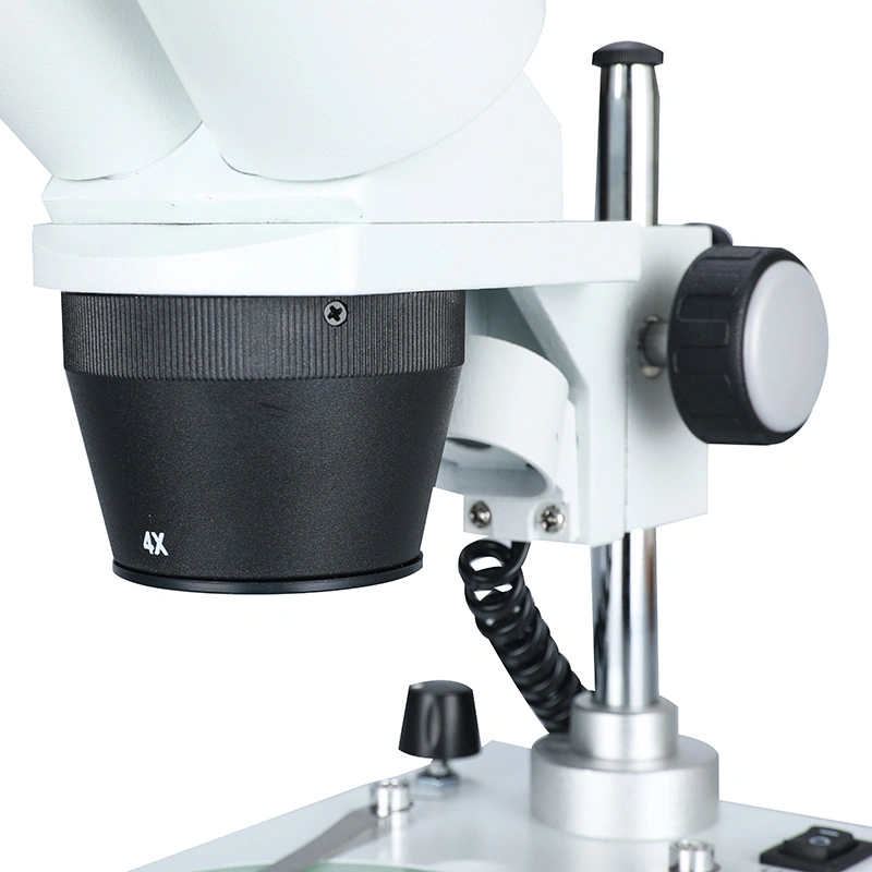 Laboratory Teaching Stereoscopic Low Thickness Working Plate Metal Support Maintenance Microscope