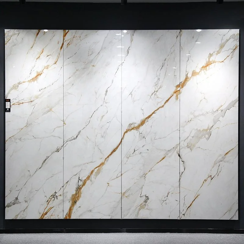 Good Quality Porcelain Marble Floor Slab 90X180 Tile Luxury Decoration Materials Rock Beam for Wall