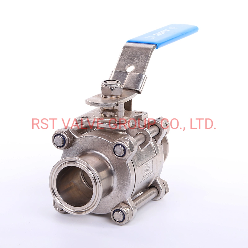 3PC Ball Valve with ISO 5211 Pad From 1/2" -4"