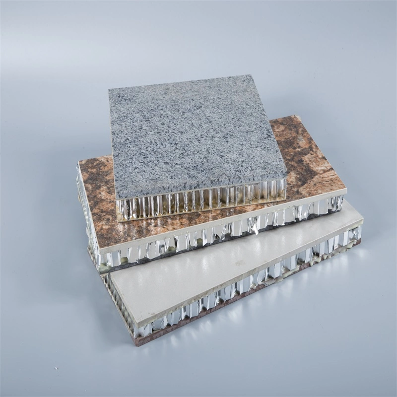 3003 Stone Veneer Aluminum Stone Honeycomb Panels Stone Cladding