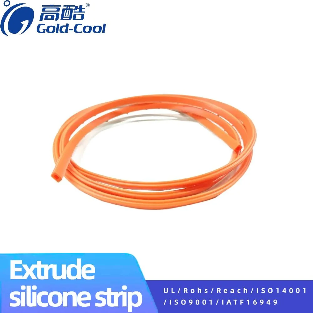 Extruded Silicone Rubber Sealing Strip Waterproof Silicone Rubber Gasket for Sealing Applications