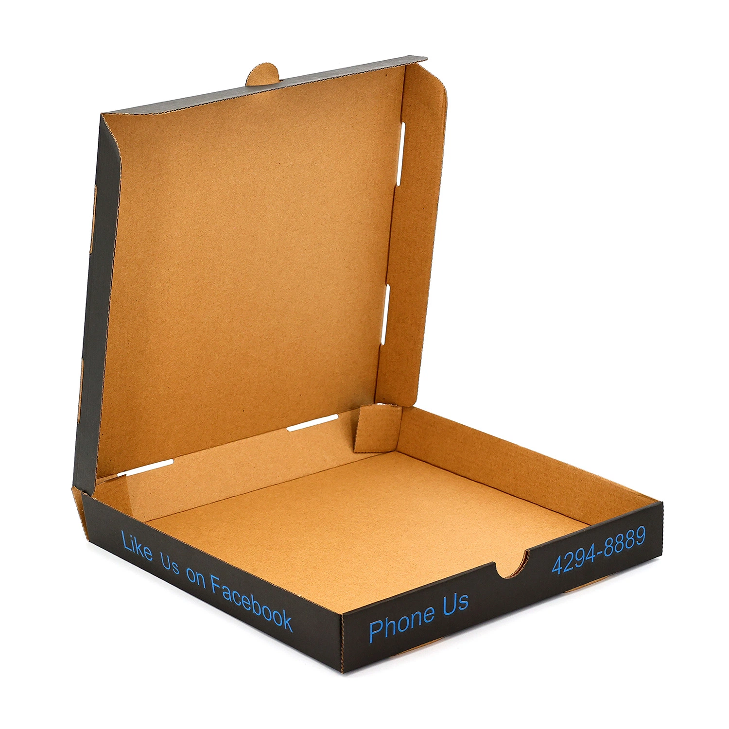 Fast Food Store Use Disposable Take Away Hexagonal Corrugated Pizza Box