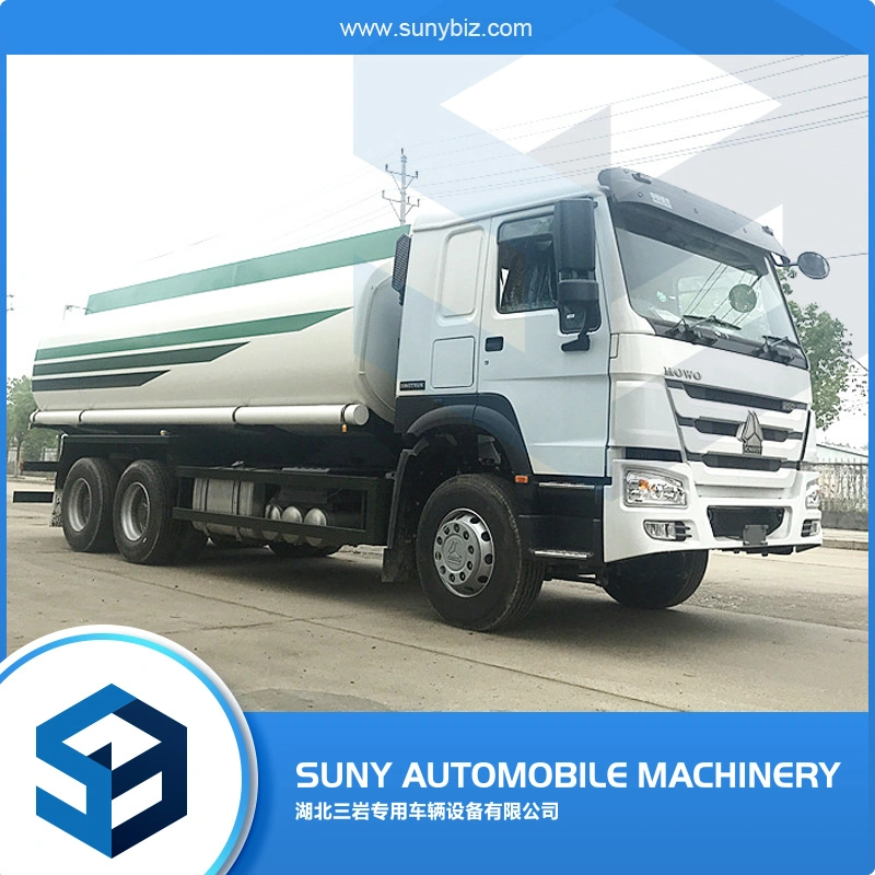 Fuel Tank Truck 20000L Sinotruk HOWO 6X4 Gasolineoil Transport Truck with Dispenser