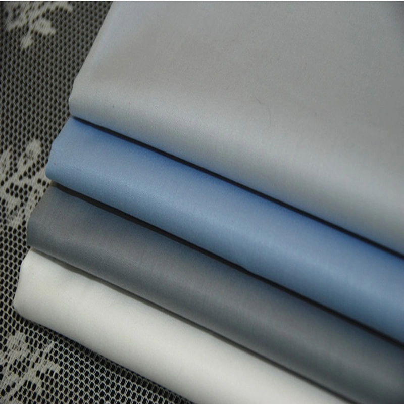 Grey Color 100% Polyester Herringbone Pocket Lining Fabric for Trousers