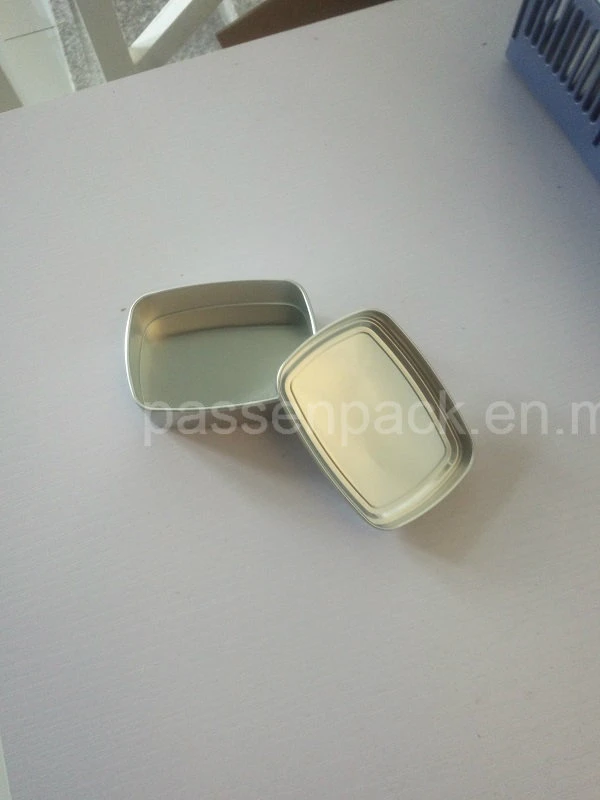 100ml Square Aluminum Box for Cosmetic Soap Packaging (PPC-ATC-091)