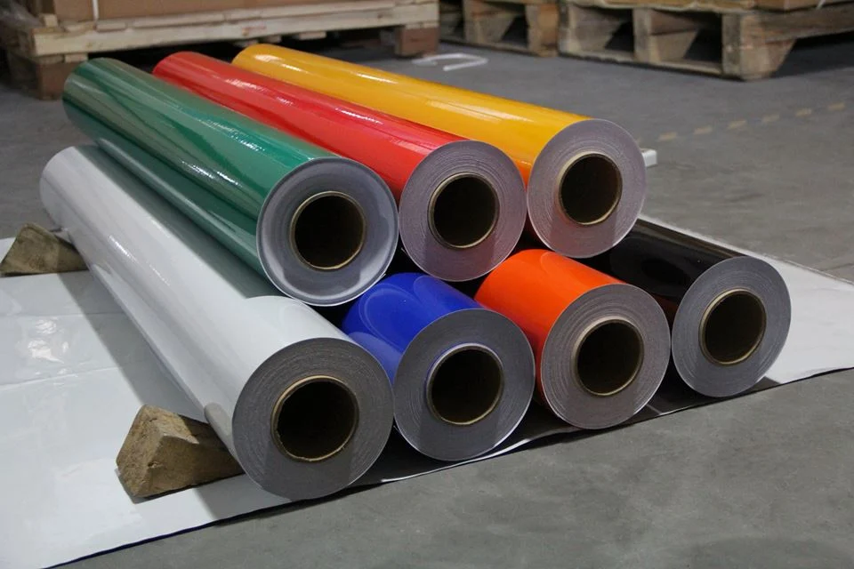 Wholesale/Supplier 1.24X 45.70m Reflective Sheeting Reflective Vinyl Material for Cutting