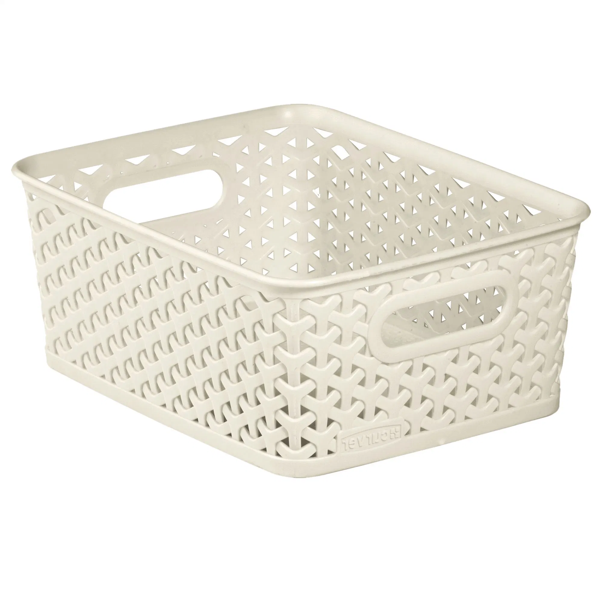 High quality/High cost performance  Multi Sizes Clothes Organizer Plastic Basket for Storage with Handles and Lid