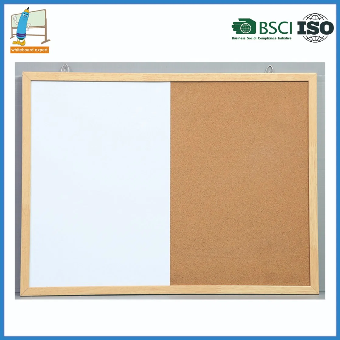 School Office Furniture Cork Board Photo Wall Message Note Board Black Whiteboard