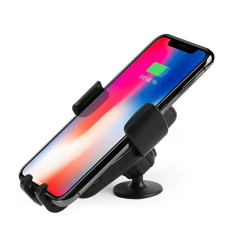 10W Cargador inalámbrico de carga rápida Soporte para el coche para iPhone 15