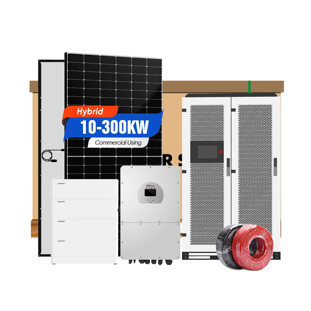 Dah Solar 12kw نظام الطاقة الشمسية الهجين المنزلية الكامل