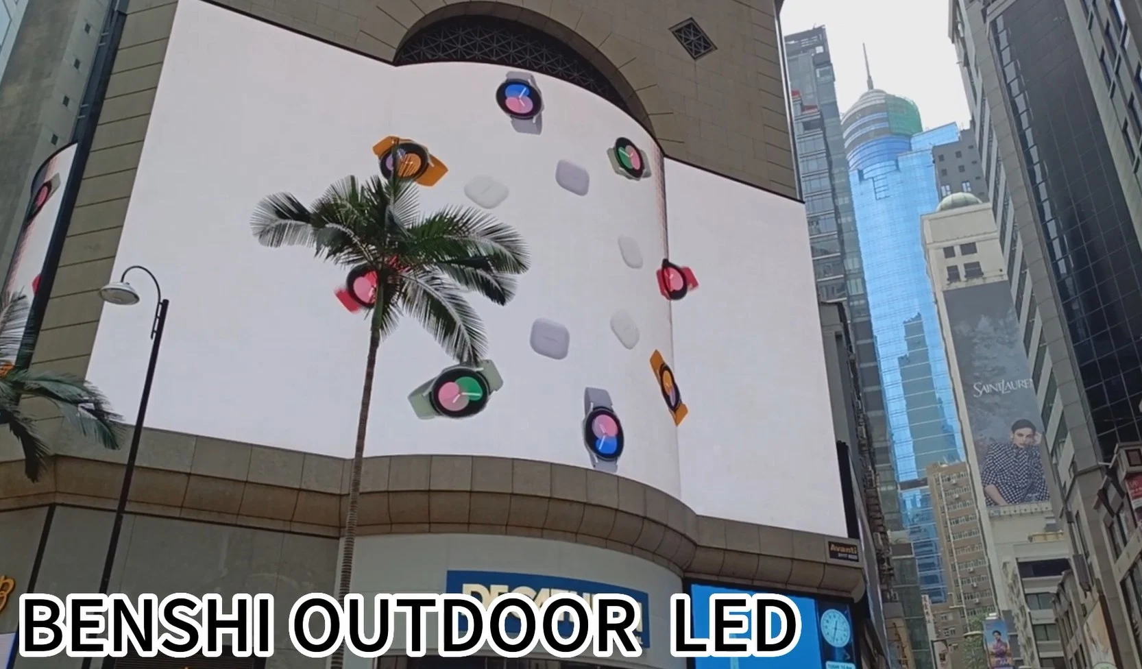 Ecrã LED de publicidade em ecrã LED a cores para exterior Vídeo do painel LED Parede