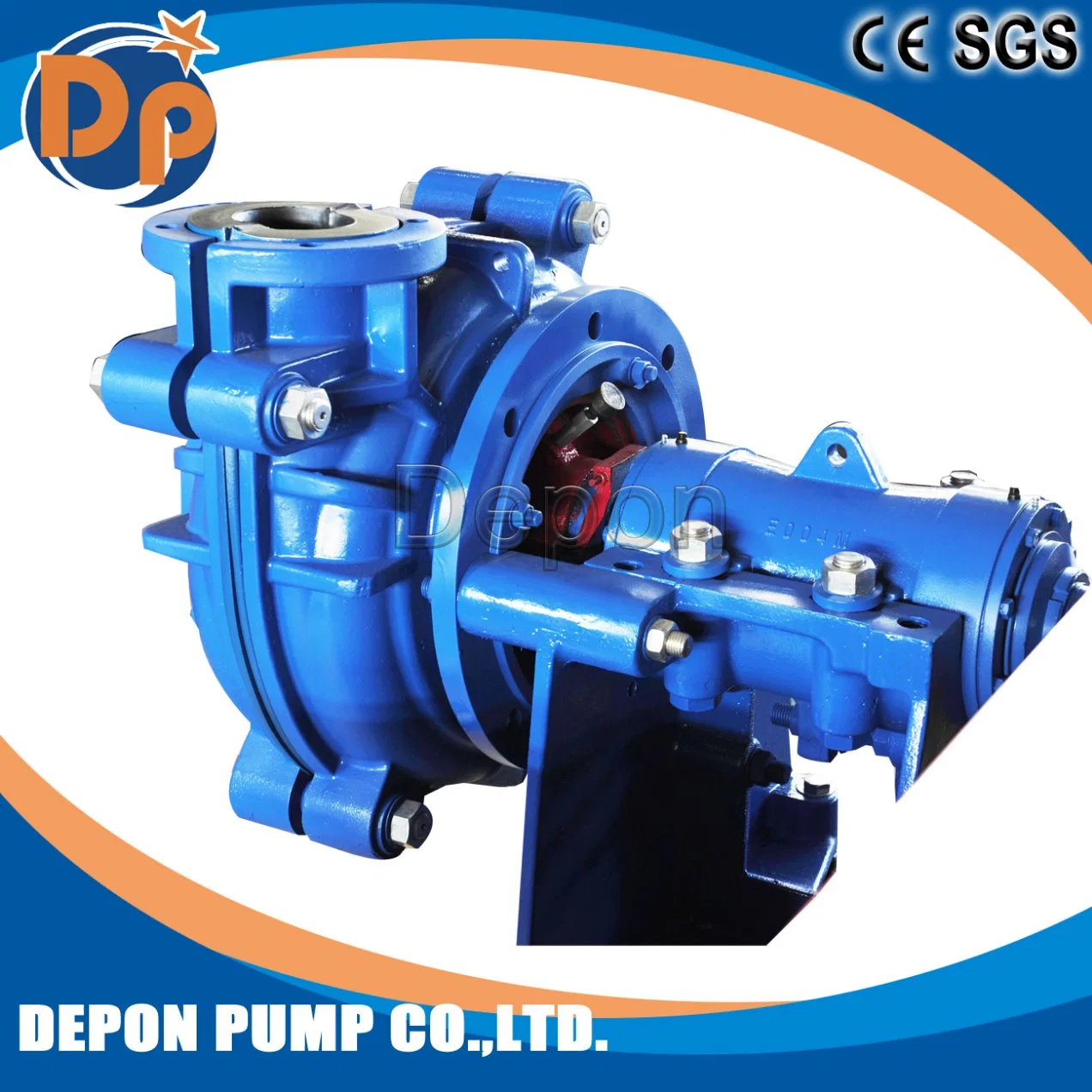 High Head High Pressure Slurry with Closed Impeller for Mining Slurry Horizontal Single Stage Centrifugal Pump