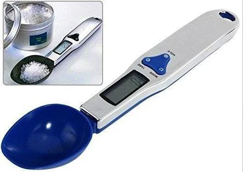 Household Kitchen Scale Three Scoops 0.1g Spoon Scale Mini Electronic Scale 500g