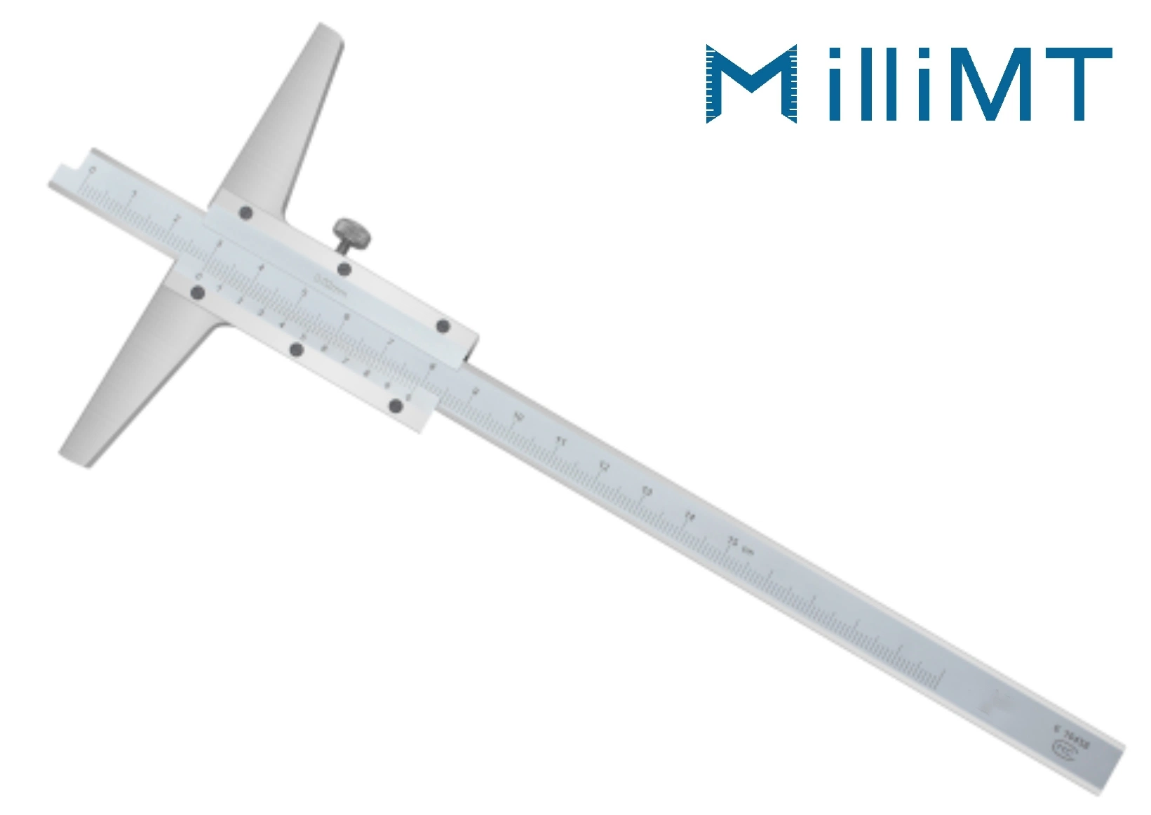 Vernier de acero inoxidable calibre de profundidad Medición de profundidad (M211550T)