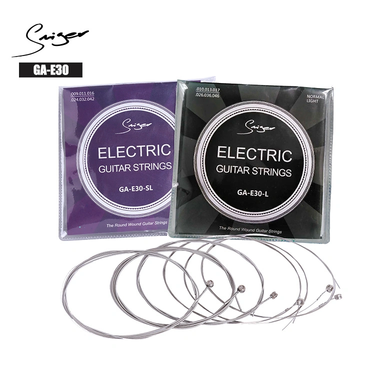 High Performance Manufacturer 1 Set 6 Strings Guitar Strings Guitar Parts Musical Instruments Nickel Plated Steel Wire String