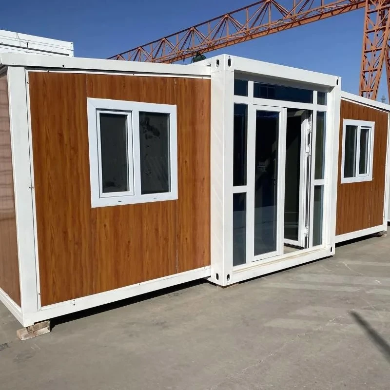 20FT/40FT Commercial Modern Luxury Folding Shipping Prefabricated Steel Hotel Office Portable Mobile Modular Tiny Living Prefab/Expandable Eco Container Home