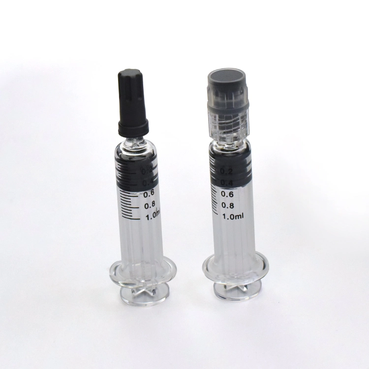 Oil Injection 1ml Luer Slip Glass Prefilled Syringe