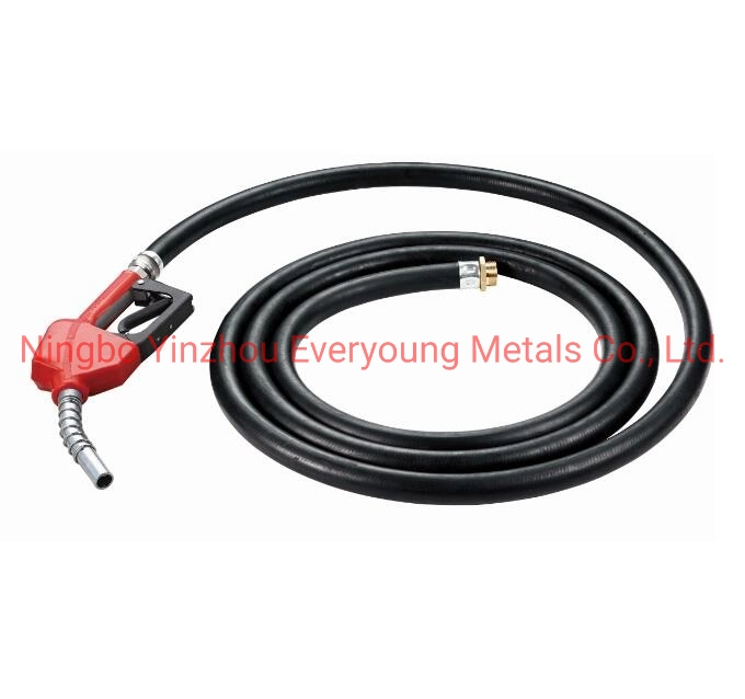 Petrol Pump 57L/Min (15GPM) Metering Explosion-Proof Gasoline Transfer Pump Kits with Automatic Gun and Rubber Hose