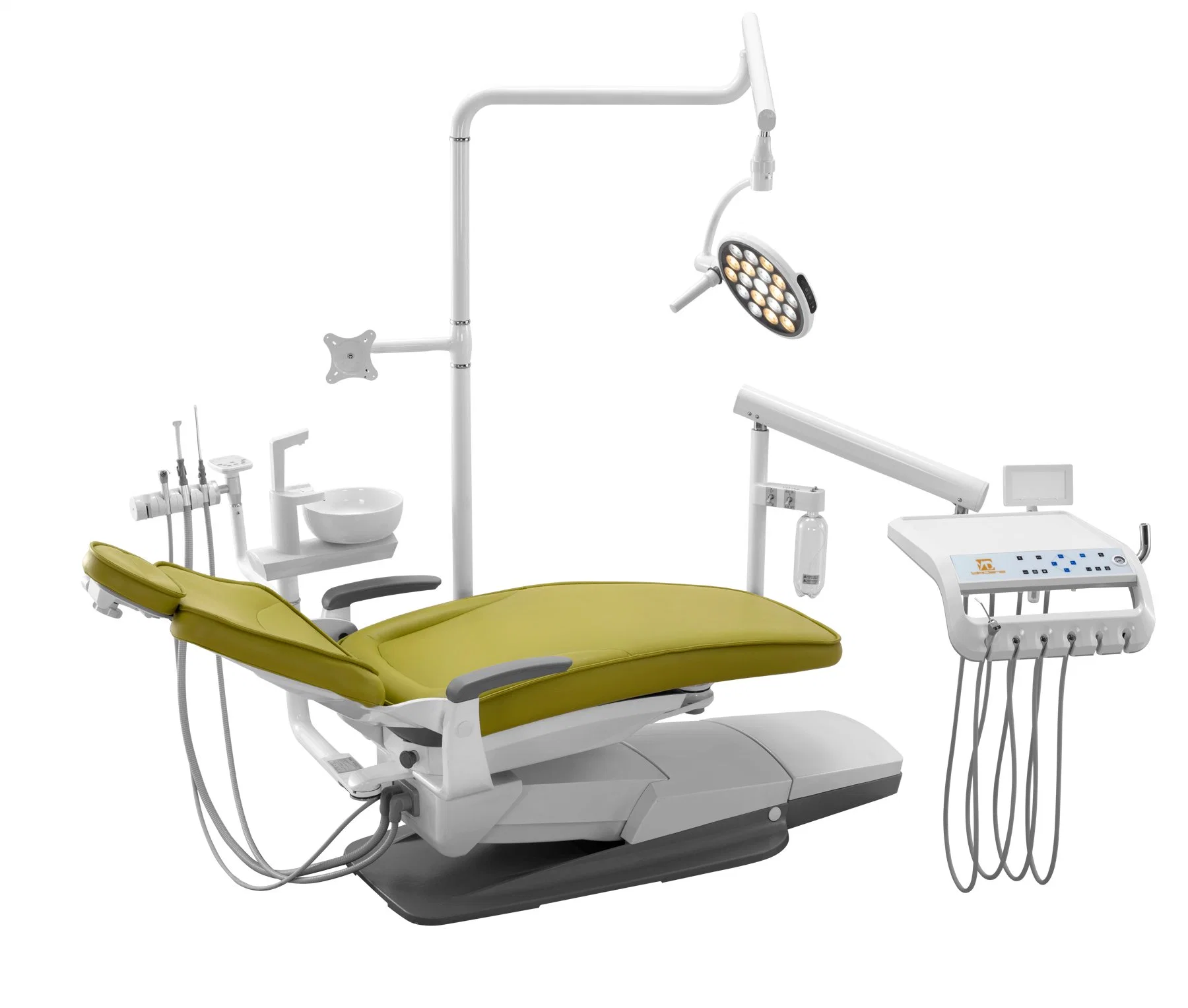 Unité de soins dentaires portable avec système de la pompe hydraulique d'autres équipements dentaires Consommables médicaux dentaires Unité dentaire USA