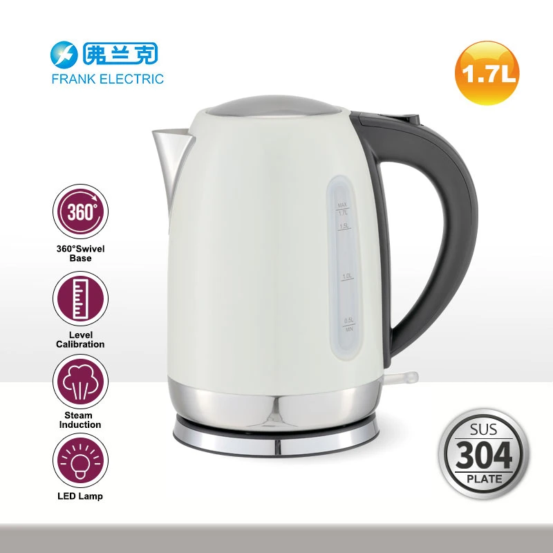 Venta caliente Electrodomésticos electrodomésticos de cocina Hervidor eléctrico automático 304 acero inoxidable Calentador de Agua de Té agua caliente, Hervidor de agua