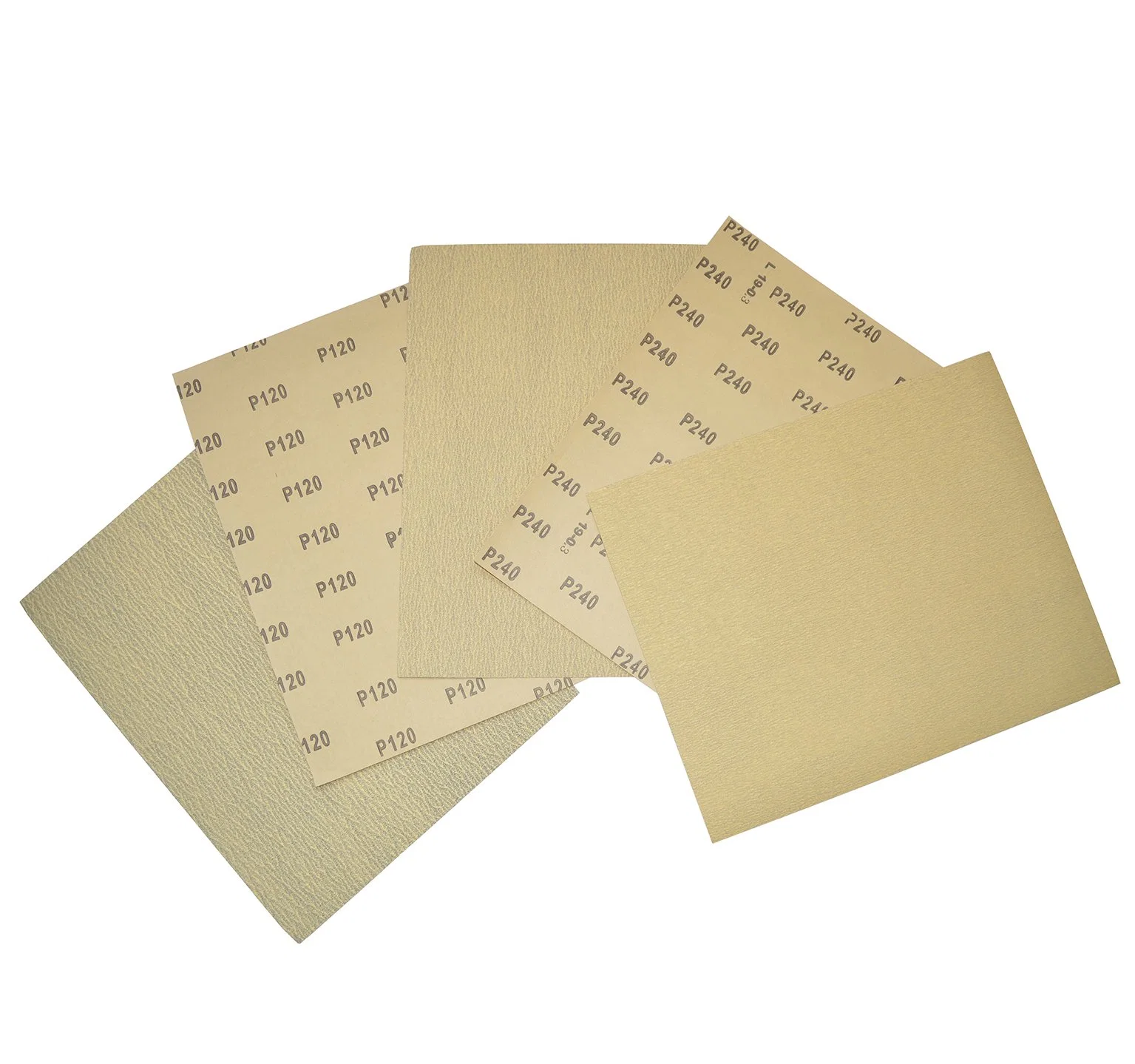 Yellow Latex Paper Yellow Stearate Coated Abrasive Paper