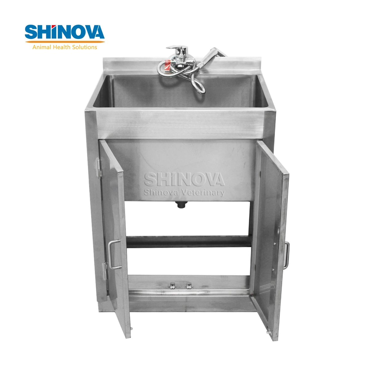 Animal Cleaning Supply Veterinary Supply Pet Stainless Steel Bath Sink Sw-903