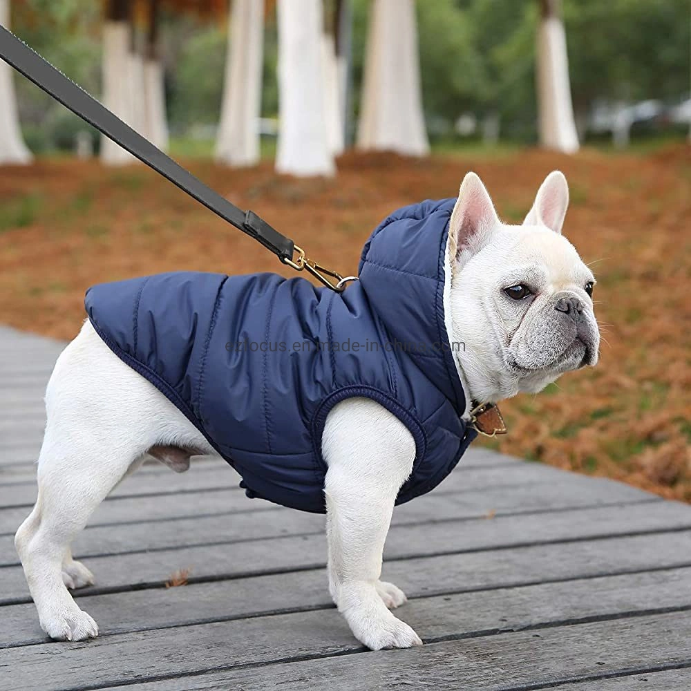 Водонепроницаемый ветрозащитный жилет для собак Dog Winter Coat Одежда из полиэстера для холодной погоды с 2 слоями флисовой подкладки для Маленькие средние крупные собаки Wbb12441